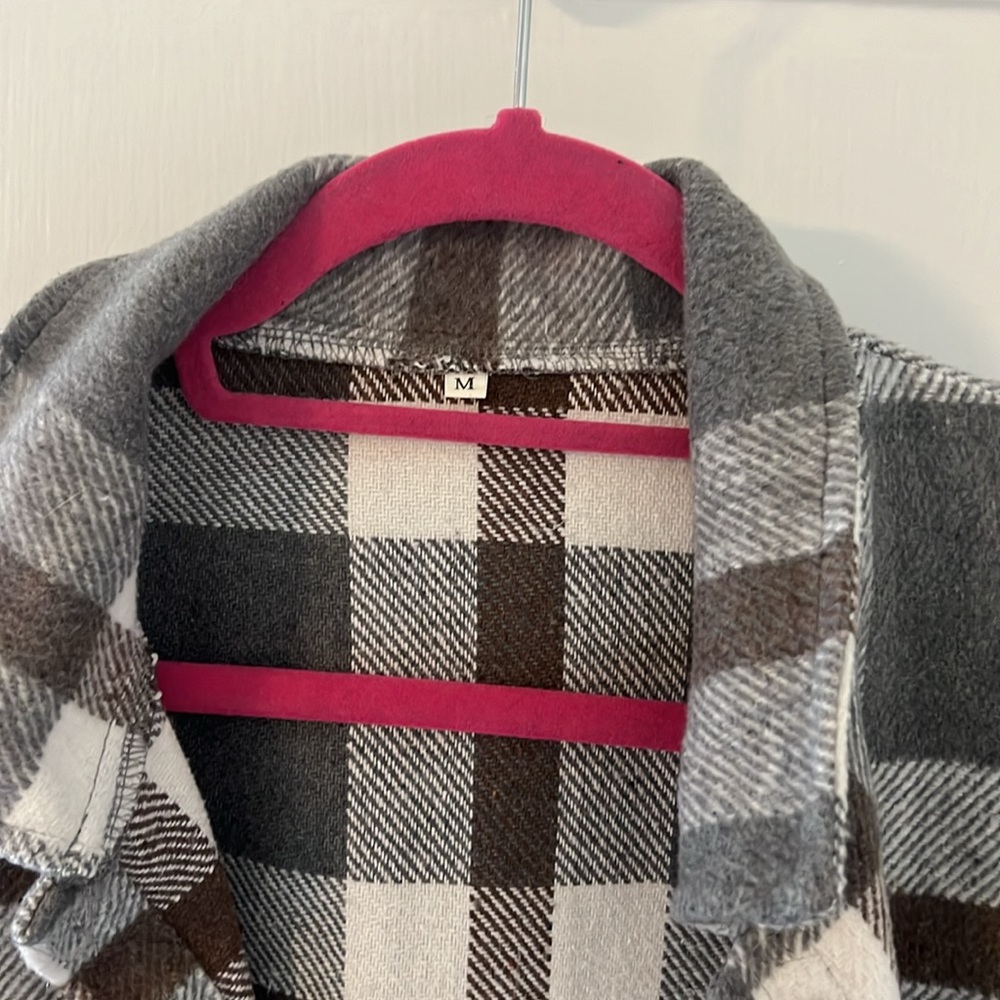 Plaid Shacket - Picture 3 of 3